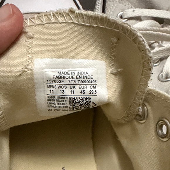 Converse Gray Sneakers - Picture 7 of 7